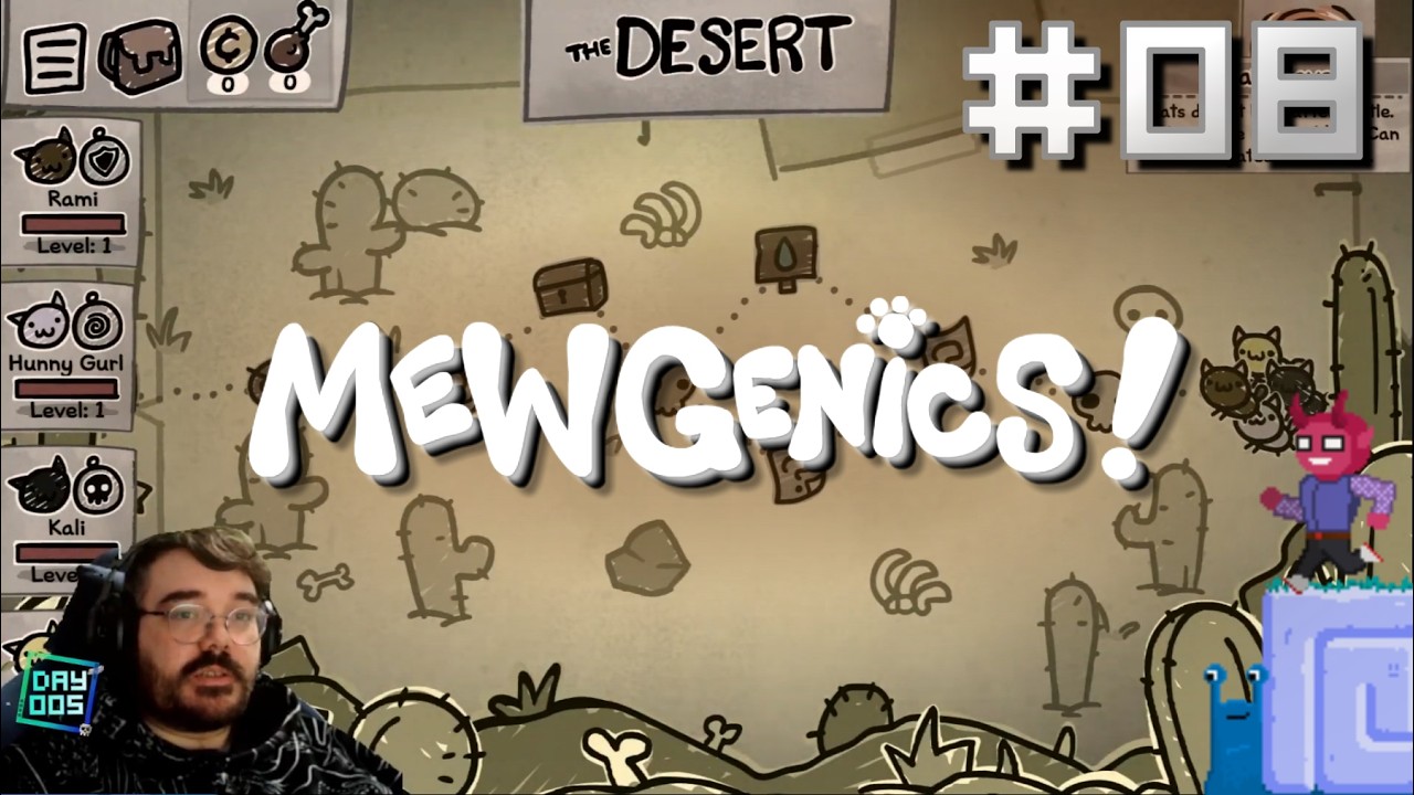 The Desert || E08 || Mewgenics Adventure [Let's Play]