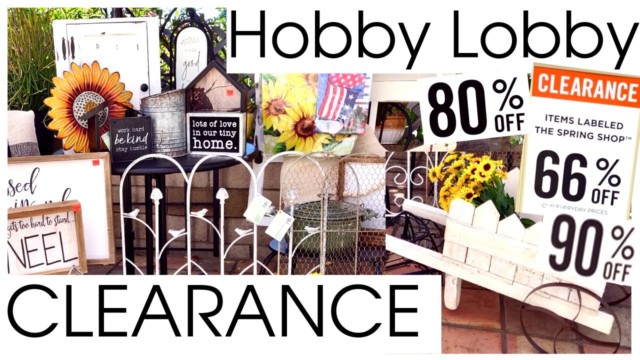 HUGE HOBBY LOBBY CLEARANCE HAUL July 2020