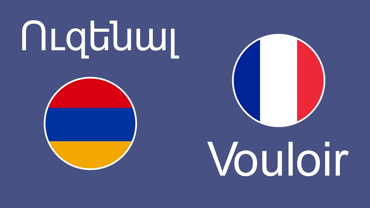Vouloir - Ուզենալ  | Խոնարհում ներկա ժամանակ