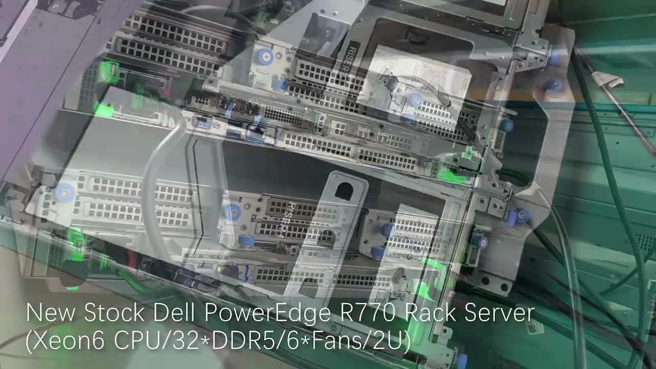 Brand New 2U Dell EMC PowerEdge R770 Rack Server/Xeon6,7/DDR5/3-Year Warranty