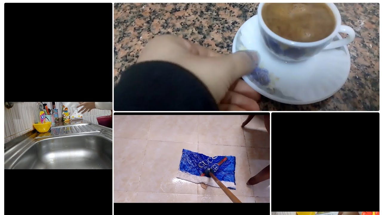 روتين صباحي بسيط معاكم ☕🍓
