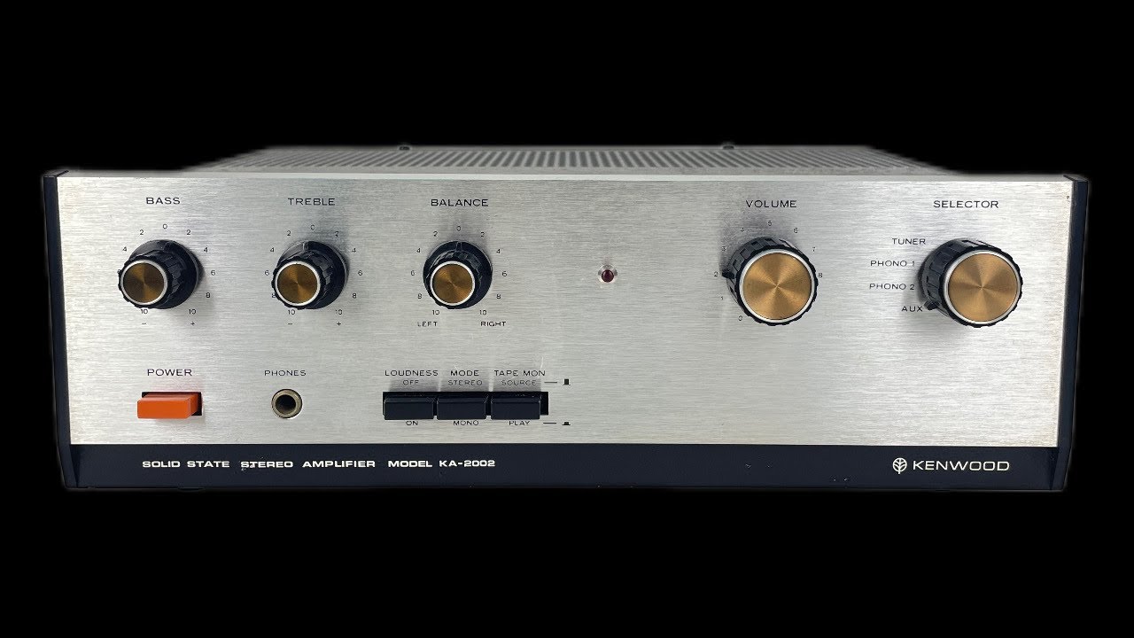 Kenwood KA-2002 Solid State Stereo Amplifier (1970-71)