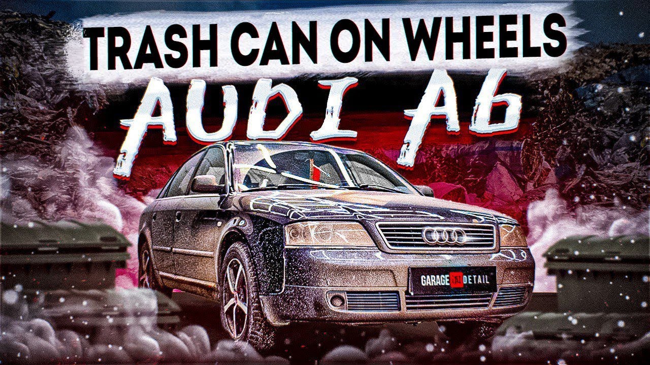 Detailing and washing an appallingly filthy Audi A6