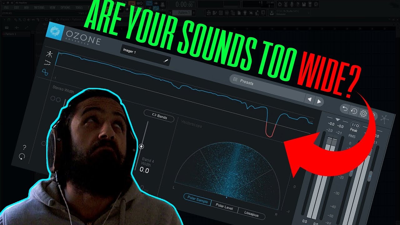 Why is Phasing important? What is Phasing in Audio? Izotope Ozone 8 Imager - FL Studio 12 Tutorial