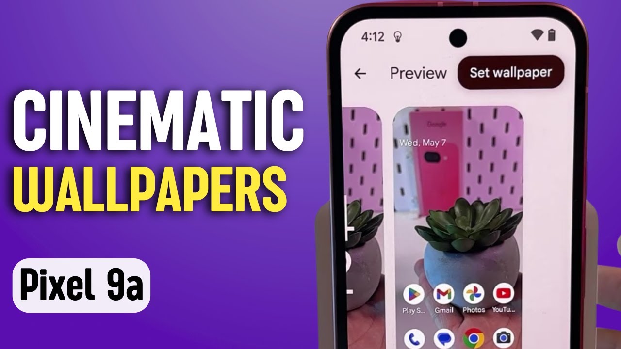 How to Create Cinematic Wallpapers on Google Pixel 9a