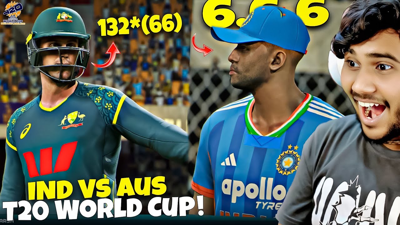 INDIA VS AUSTRALIA T20 WORLD CUP!🔥 #3