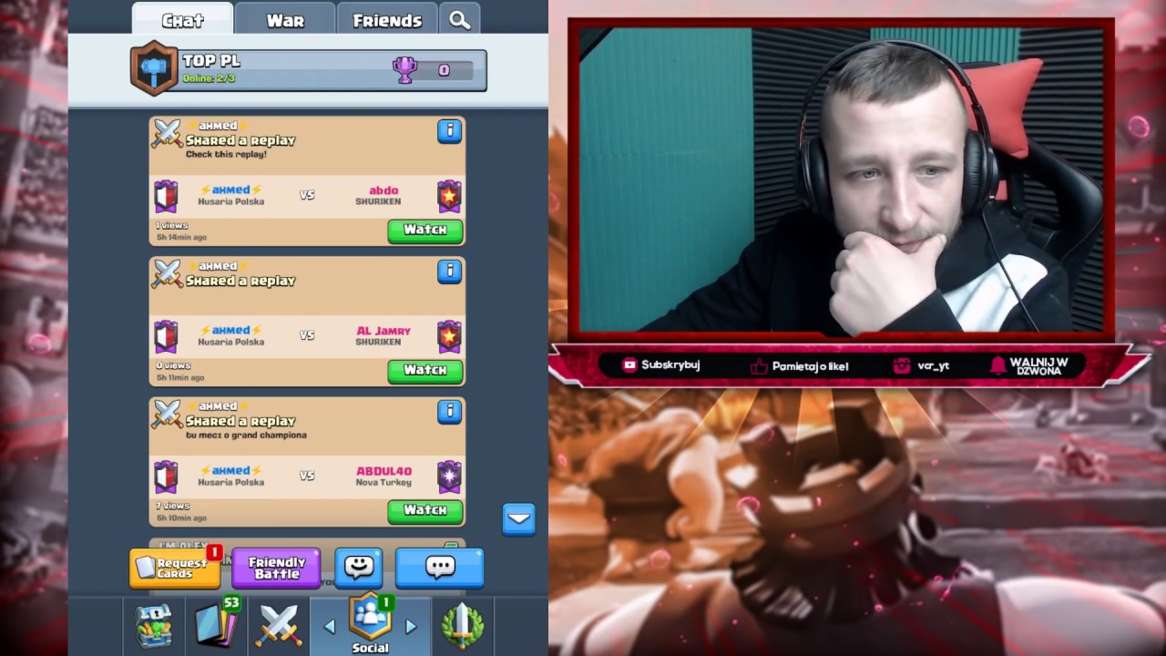 JAK WBIĆ LOG BAITEM GRAND CHAMPIONA? PORADY OD DOBREGO POLSKIEGO GRACZA! CLASH ROYALE POLSKA