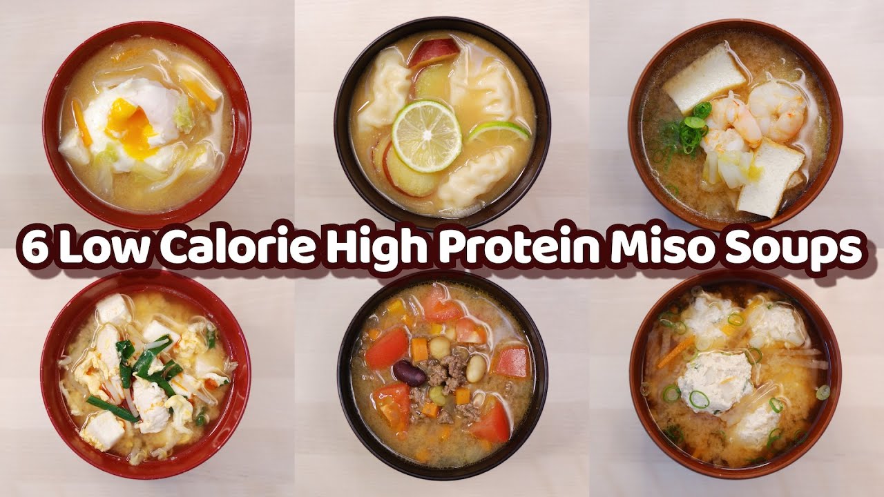 6 Low Calorie High Protein Miso Soups - Revealing Secret Recipes!