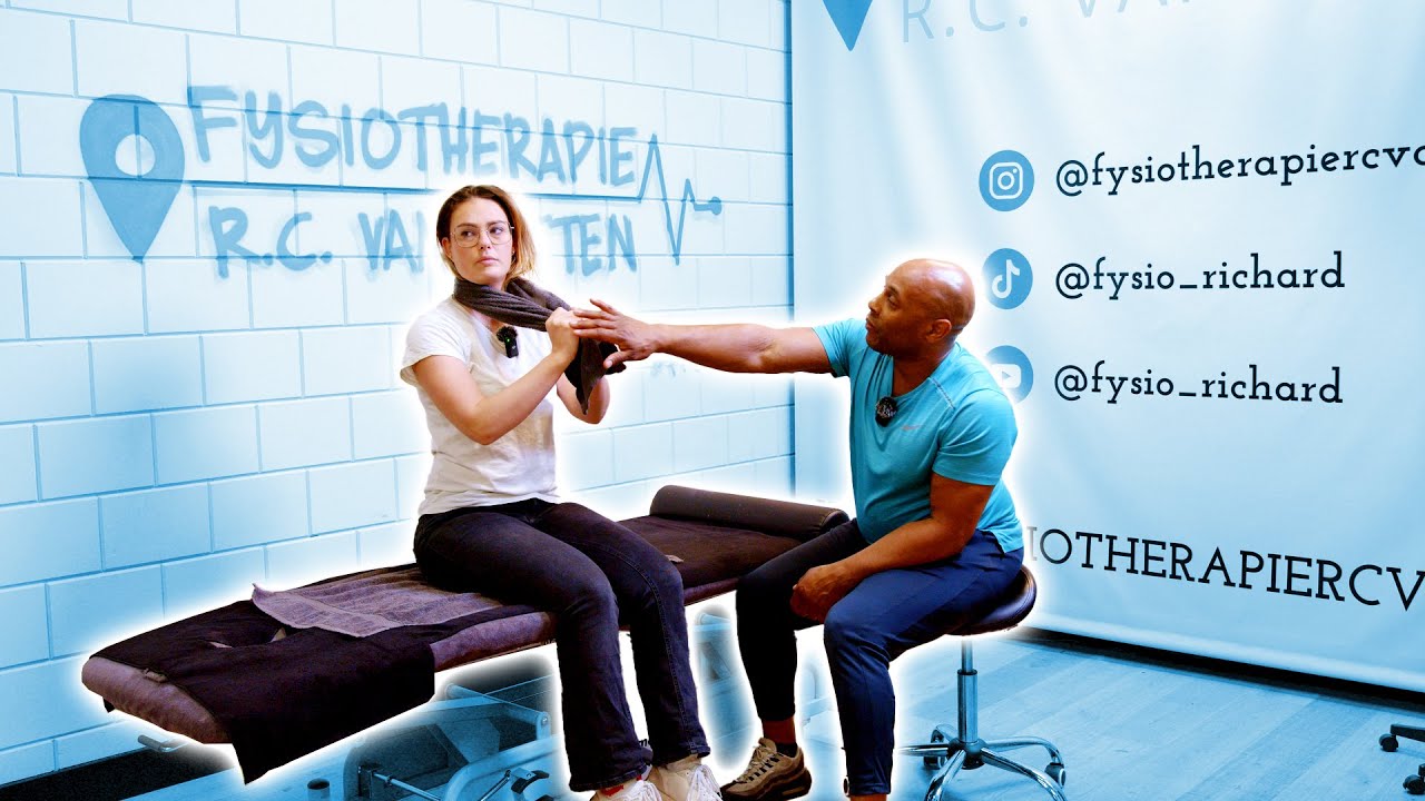 BEHANDELING NEKKLACHTEN MET SHERICE | FYSIO | HANDS-ON | SHOCKWAVE | MASSAGE | EXERCISE