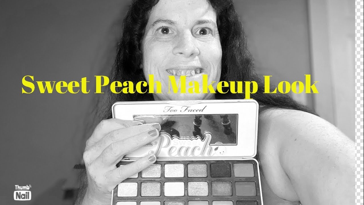 Sweet Peach Palette Makeup Look 