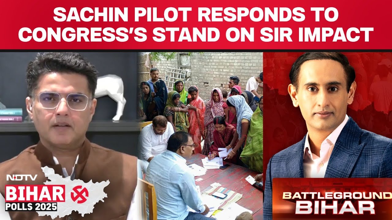 Bihar Elections Update | Was Congress Wrong About the Impact of SIR? Sachin Pilot Responds
