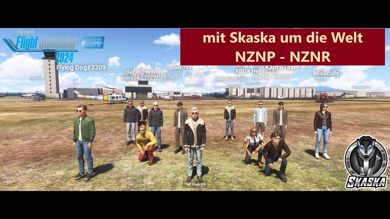 Microsoft Flight Simulator 2024!  - Mit Skaska um die Welt- Weiter mit dem Huey - Weltumrundung 151