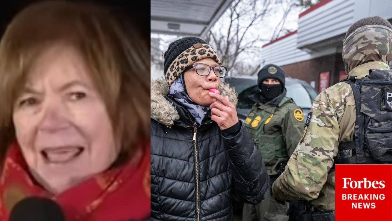 'When They Brought Guns, We Had Whistles': Tina Smith Defends Minneapolis Anti-ICE Protestors