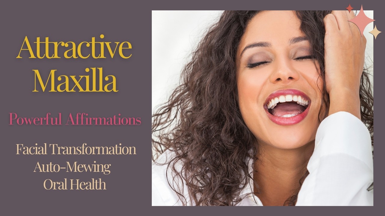 ❋ Auto-Mewing ~ Facial Transformation | Healthy Mandible | Oral Health ~ Relaxing Rain Sounds