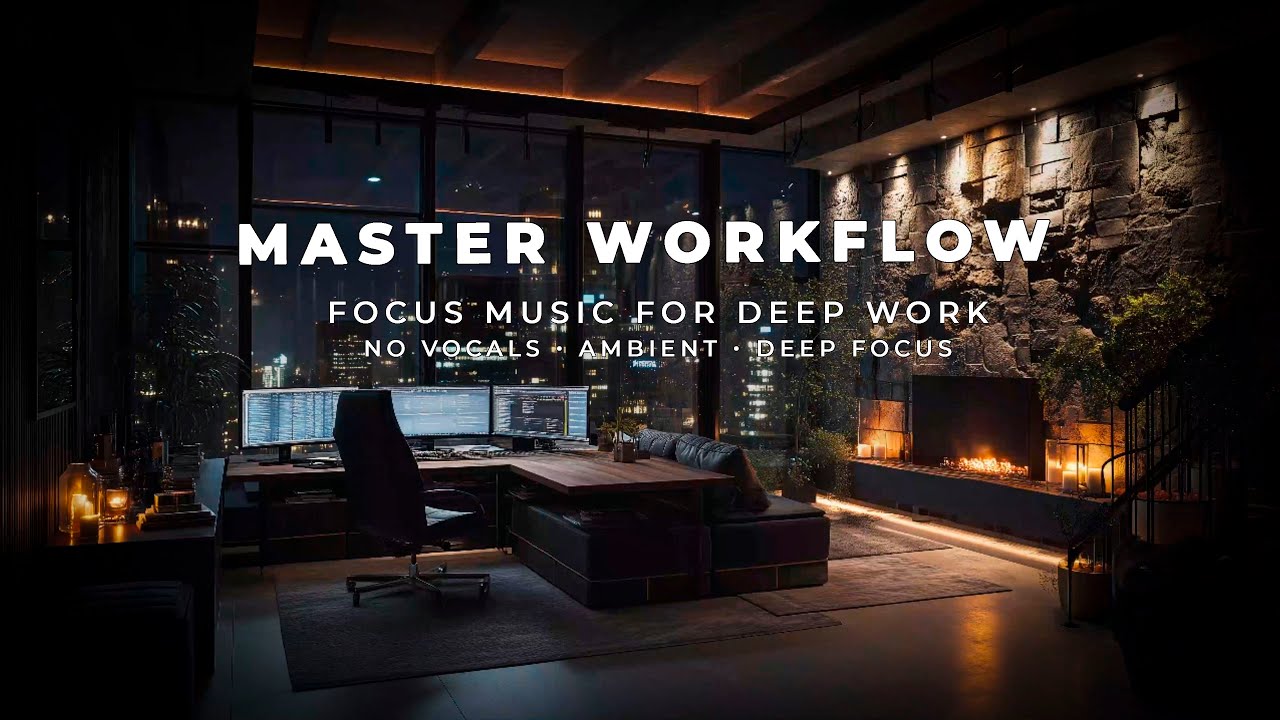 MASTER WORKFLOW — Deep Focus Beats| Focus Music for Deep Work