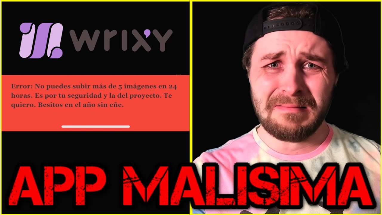 EXPONEN TODOS LOS ERRORES DE WRIXY, LA APP DE DALAS PARA ESCRITORES...
