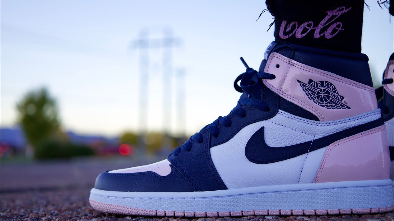 Jordan 1 Atmosphere “Bubble Gum” review on Foot