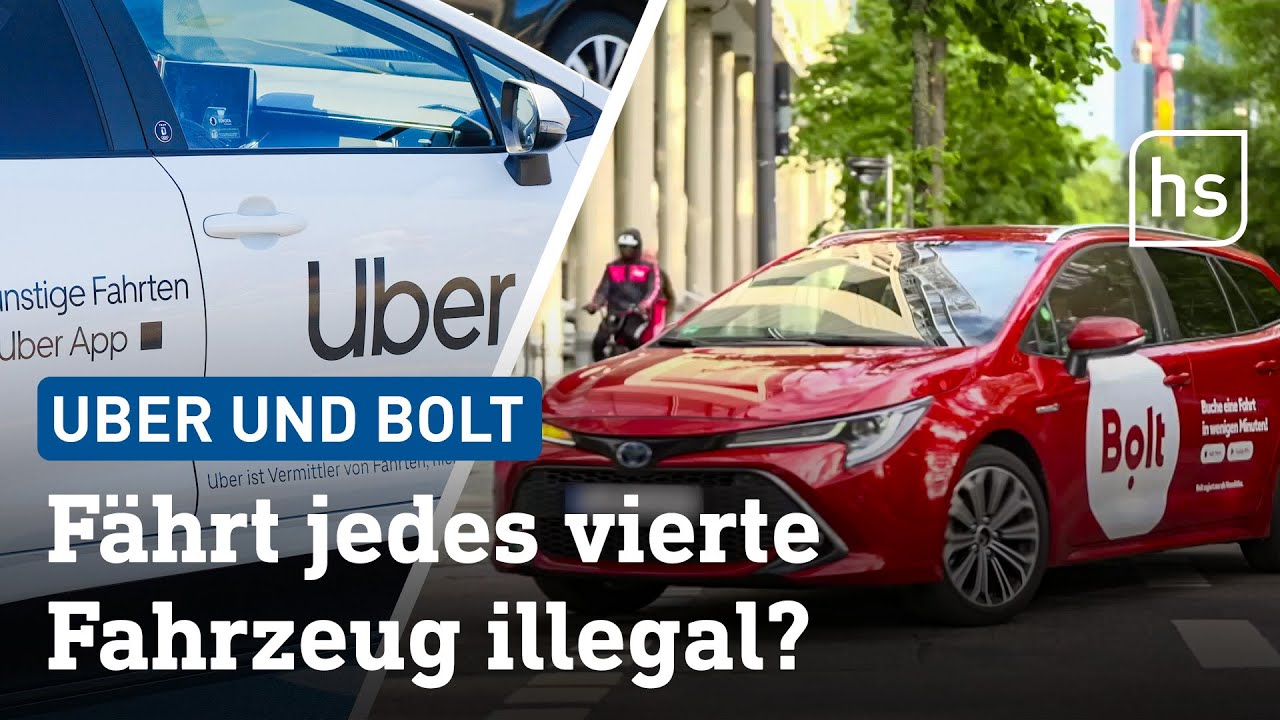 Uber & Co ohne Lizenz: So will Frankfurt dagegen vorgehen | hessenschau