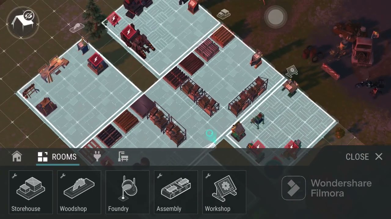 I unlocked new workbenches by upgrading my settlement walls to level 4 LDOE