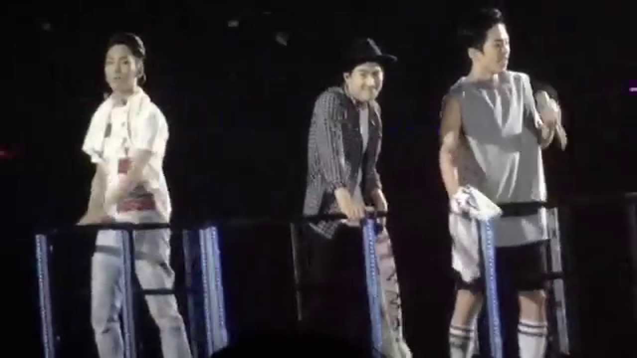 150726 smtown in Osaka Some Body To Love Changmin Baekhyun Suho Xiumin Key