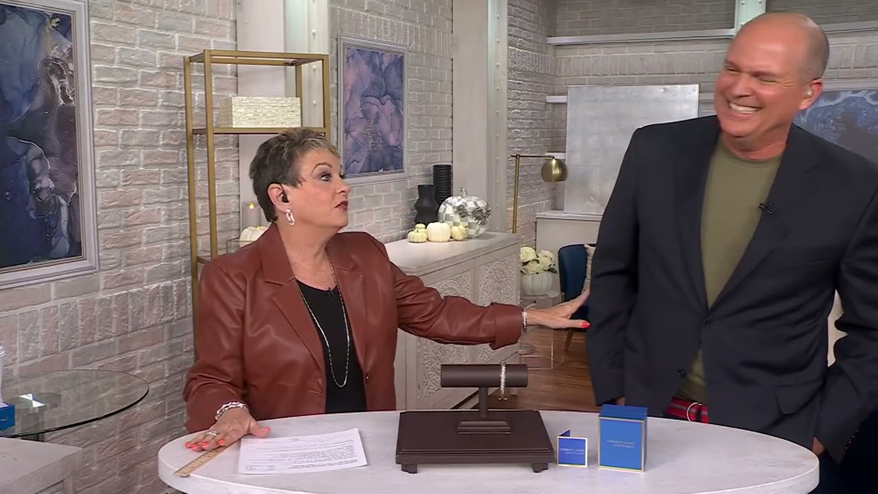 Christian James by Scott Grimes Sterling Silver Two-Tone Ripple Bangle on QVC