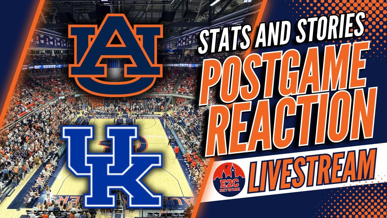 Postgame | Auburn vs Kentucky | Basketball Stats and Stories