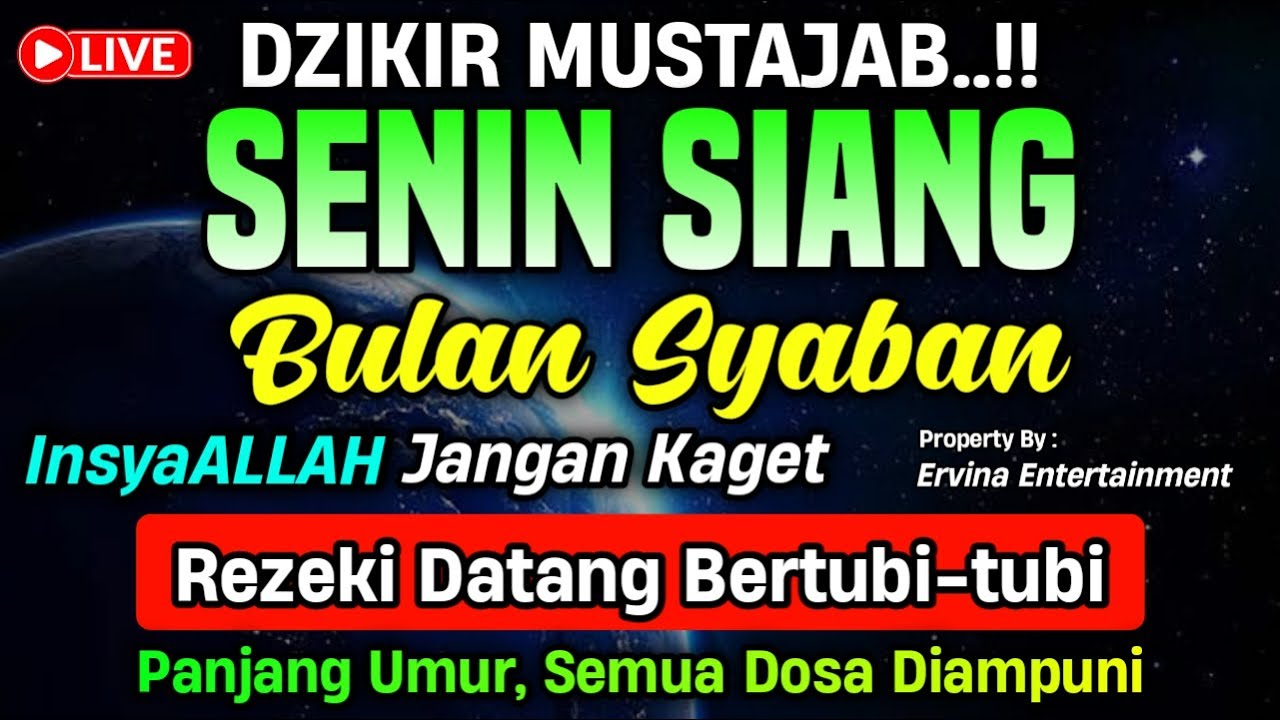 DZIKIR SIANG HARI SENIN MUSTAJAB.!! InsaAllah Rezeki Datang Bertubi Tubi | Qori : Ust. Tajul Arifin