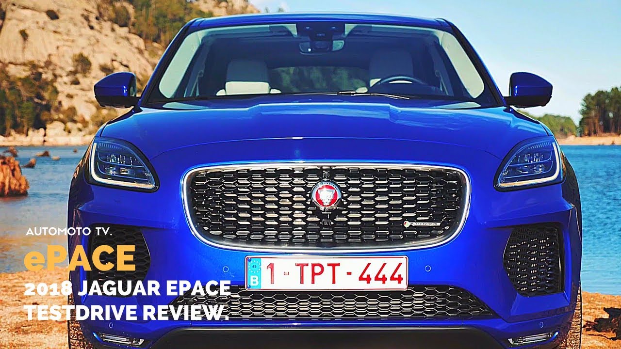 2018 Jaguar E-Pace R-Dynamic P300 AWD Test & Driving Report | Deutsch.