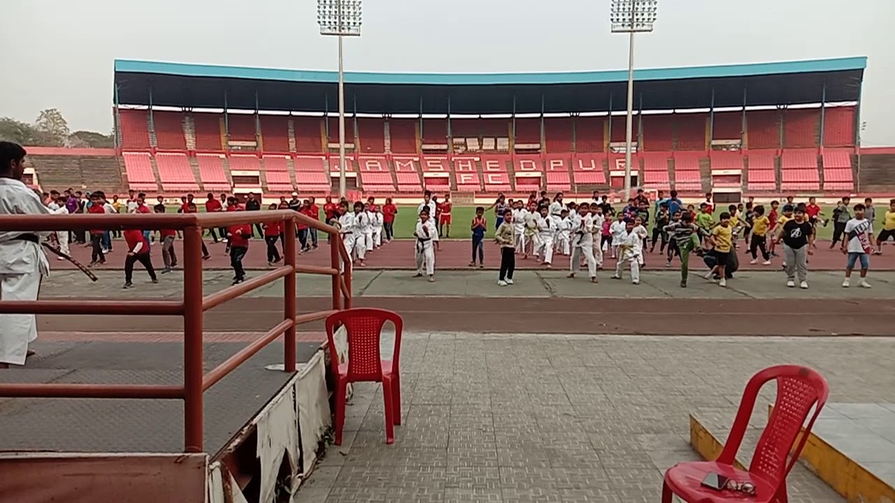 practice time karate 🥋🥋🥋 at JRD SPORTS COMPLEX