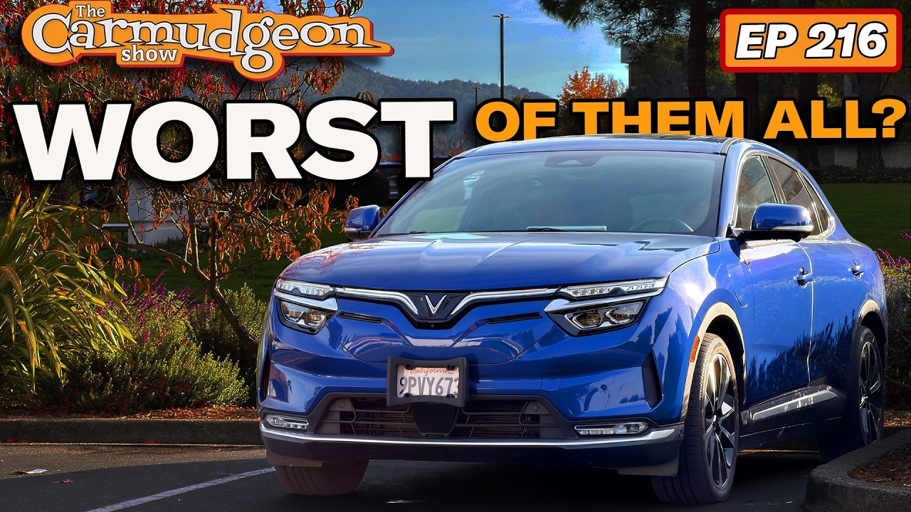We Drove A VinFast VF8 So You Don&rsquo;t Have To &mdash; Carmudgeon w/ Jason Cammisa & Derek Tam-Scott &mdash; Ep 216