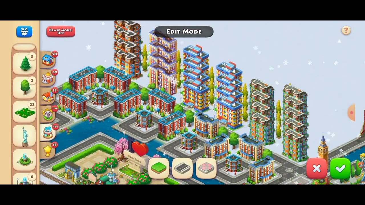 #Township layout plan💚💙(level 35-50)