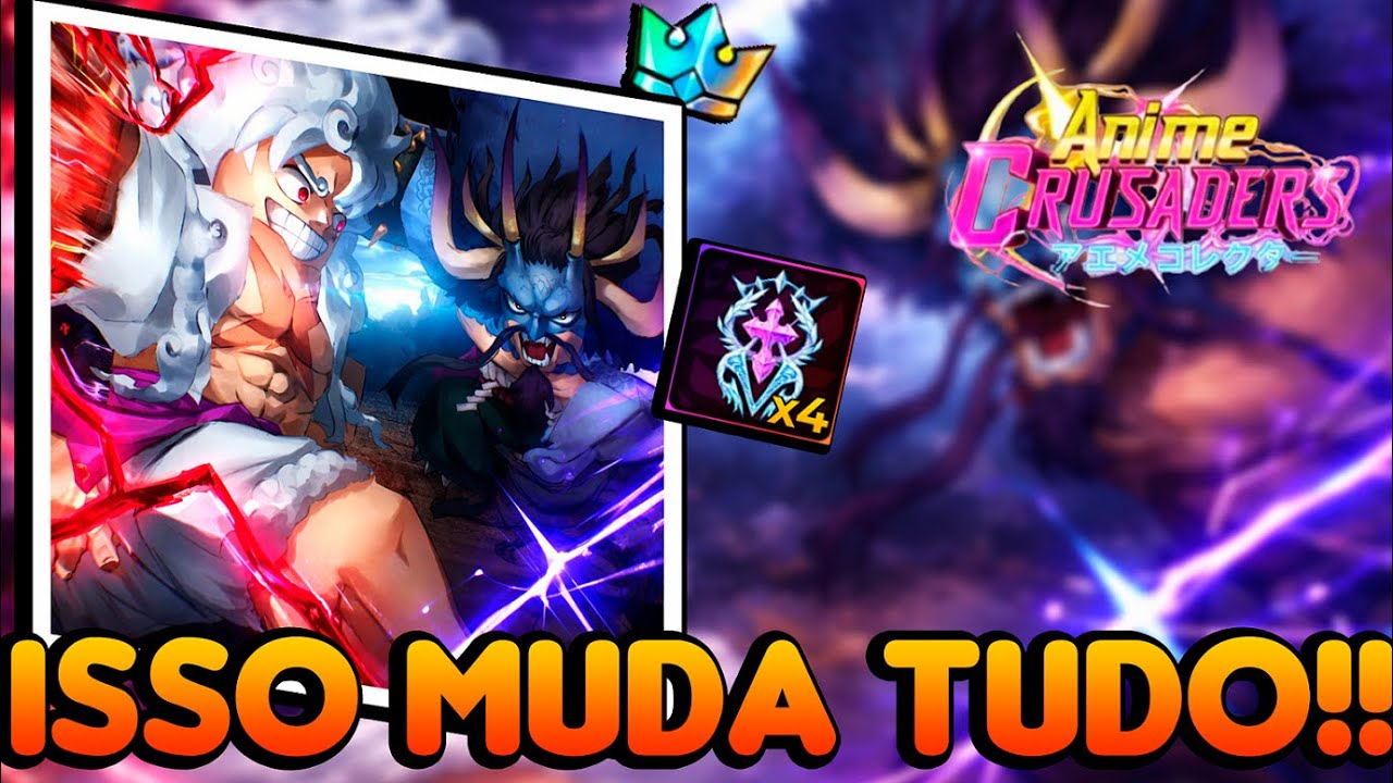 COMECEI DO ZERO NO ANIME CRUSADERS (E DEU ISSO…)