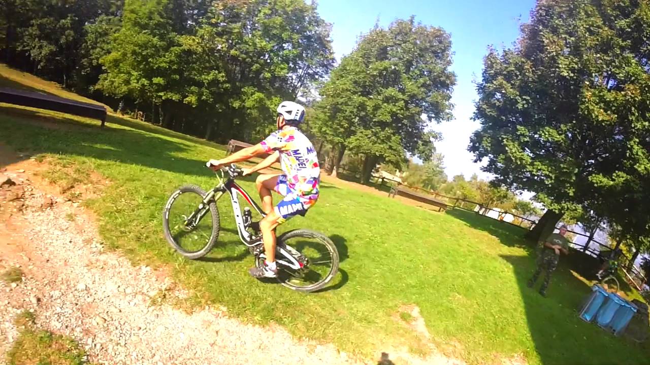 Percorso in mountain bike - Giù dal Monte Canto - Valter & Ardy