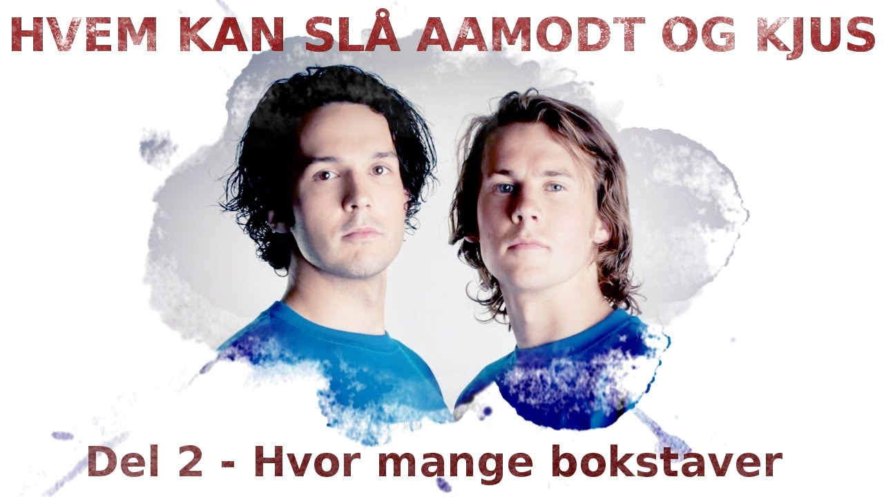 Ylvis - HKS Aamodt og Kjus - Hvor mange bokstaver [English Subtitles]