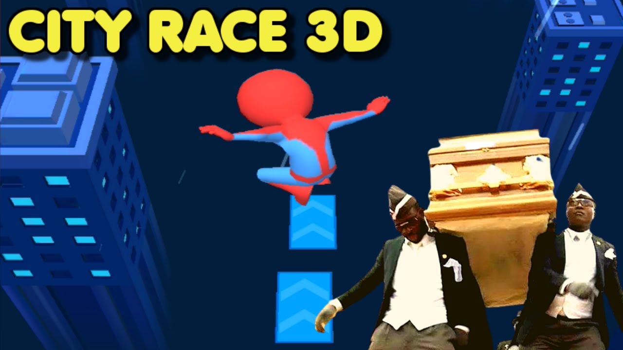 Coffin Dance Song (Astronomia) but it's played on a City Racing Game (City Race 3D) | Gameplay #2
