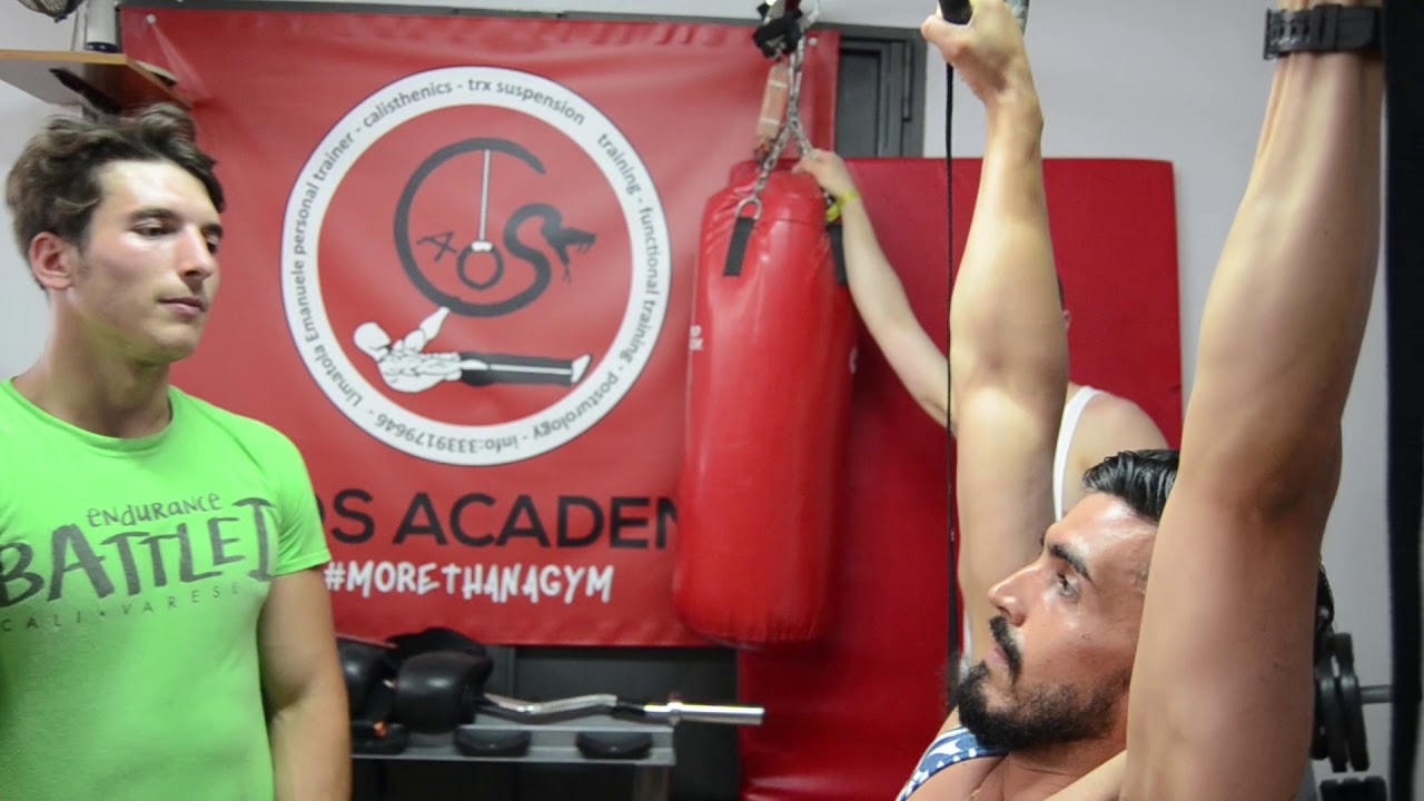 Caos Academy with Simone Chiozzi: Workshop Muscle up, OAP & Front Lever