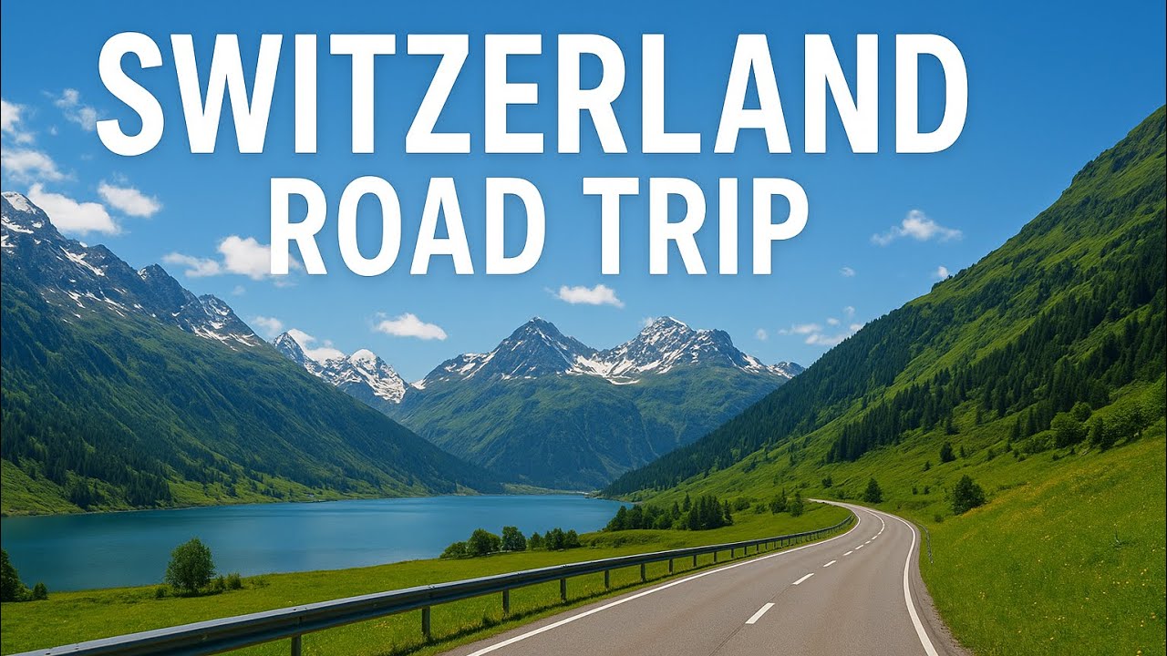 Driving Through Switzerland #switzerland #mercedes #roadtrip