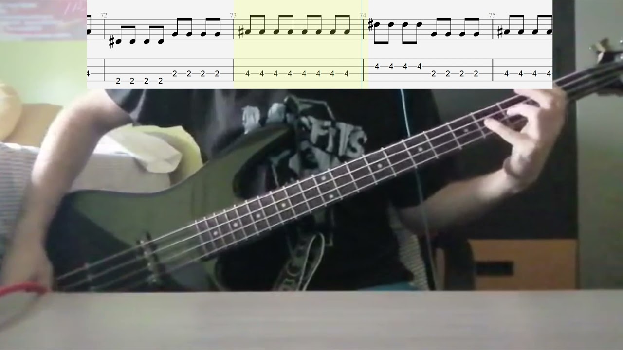 Social Distortion - Story of my life || Bass Cover With Tabs