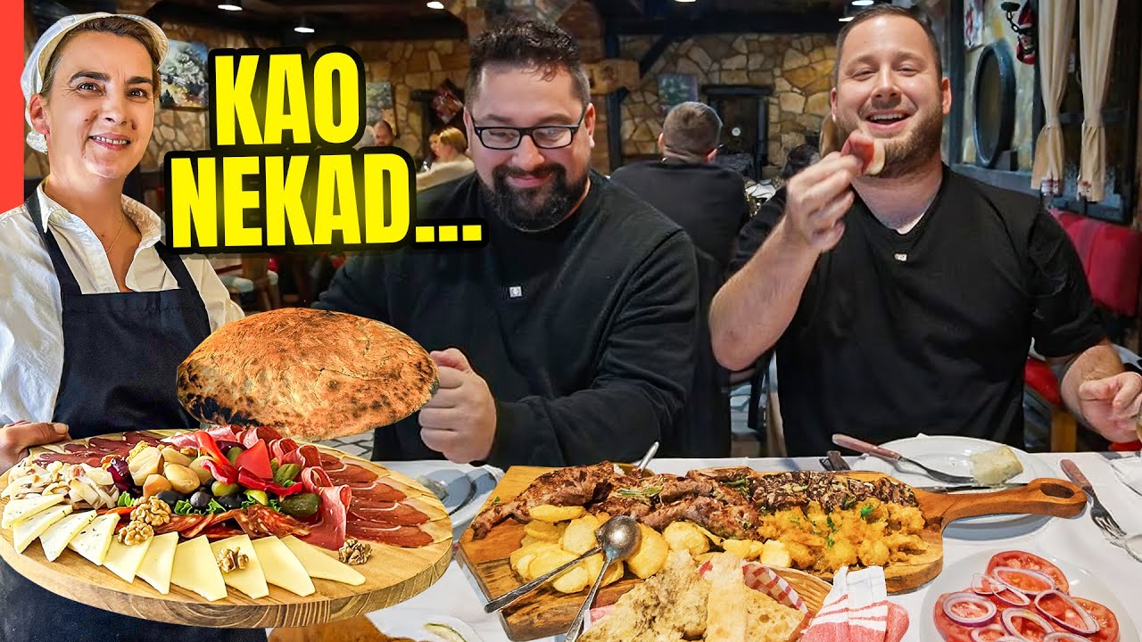 Nismo mogli stati jesti — prava domaća hrana iz nekog drugog vremena! 🥘🤯