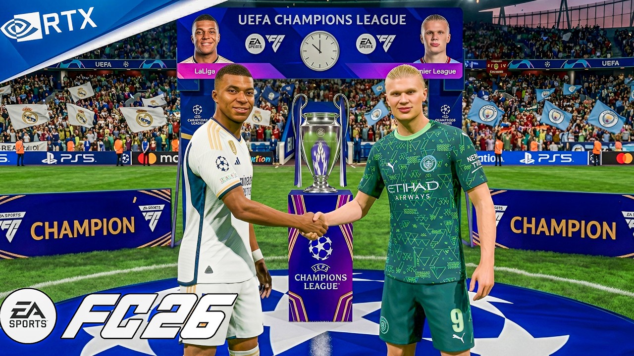 Real Madrid vs Manchester City FINAL ⚡ UCL 2026 | PS5 Pro™ FC 26
