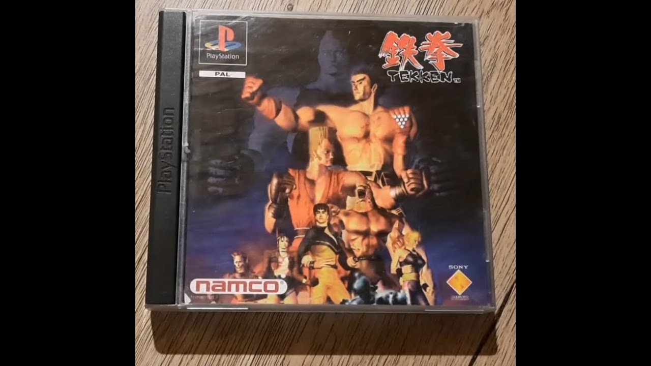 Unboxing - Tekken 1995, PLAYSTATION 1