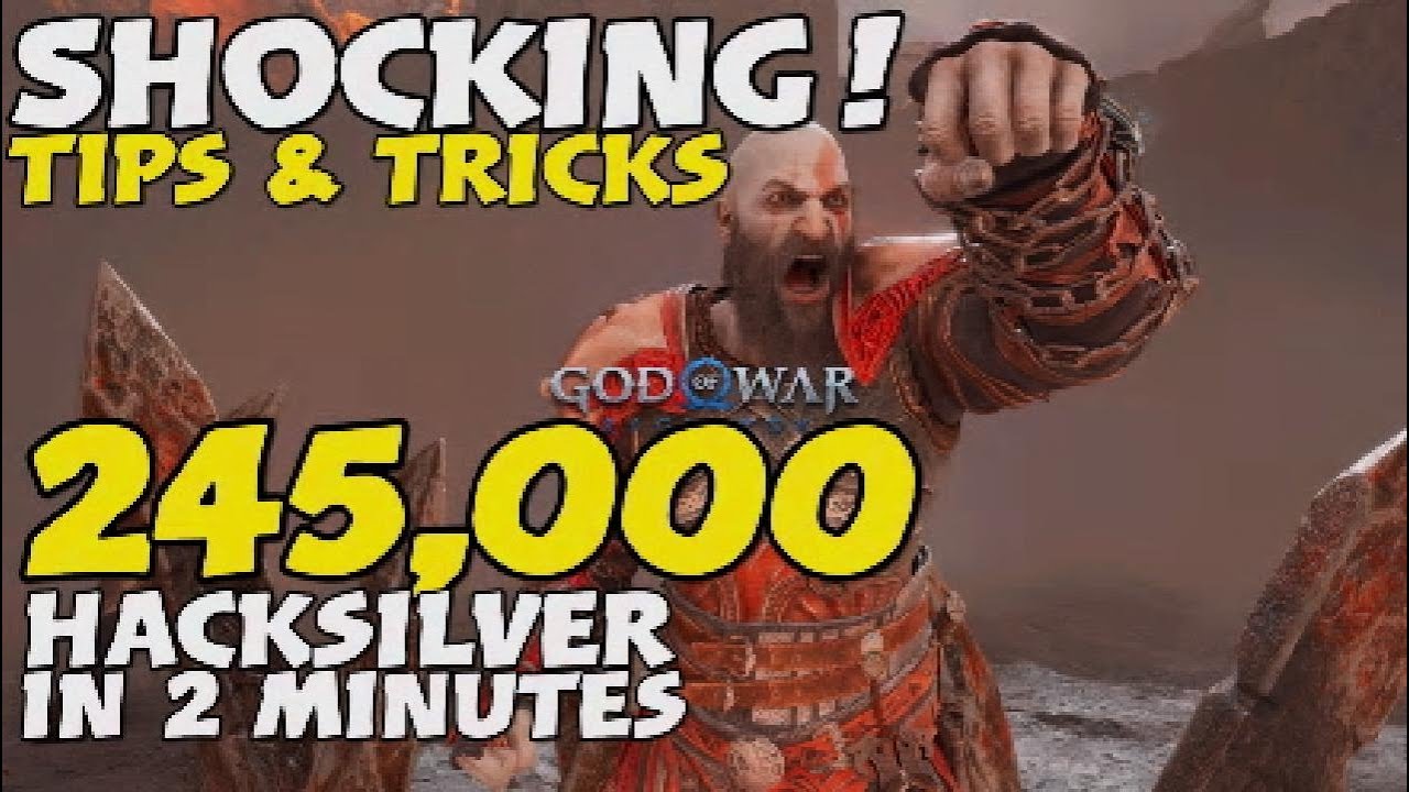 GOD OF WAR RAGNOR&Ouml;K Tips and Tricks 245,000 Hacksilver in 2 minutes Muspelheim Farming