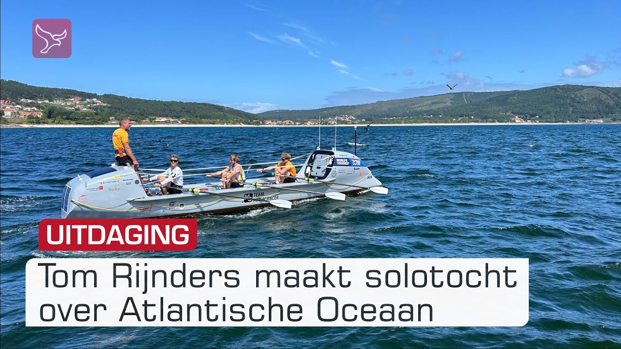 Tom Rijnders gaat helemaal alleen de oceaan over roeien | Omroep Flevoland
