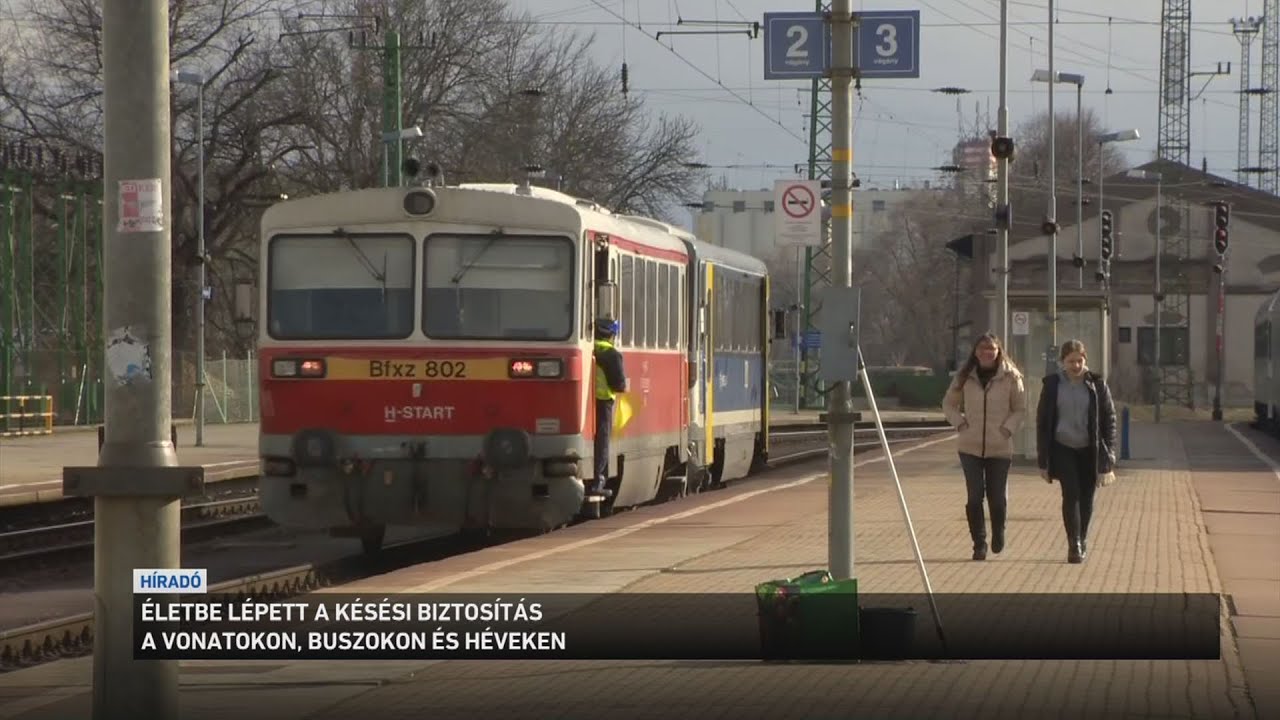 Életbe lépett a késési biztosítás a vonatokon, buszokon és a HÉV-en
