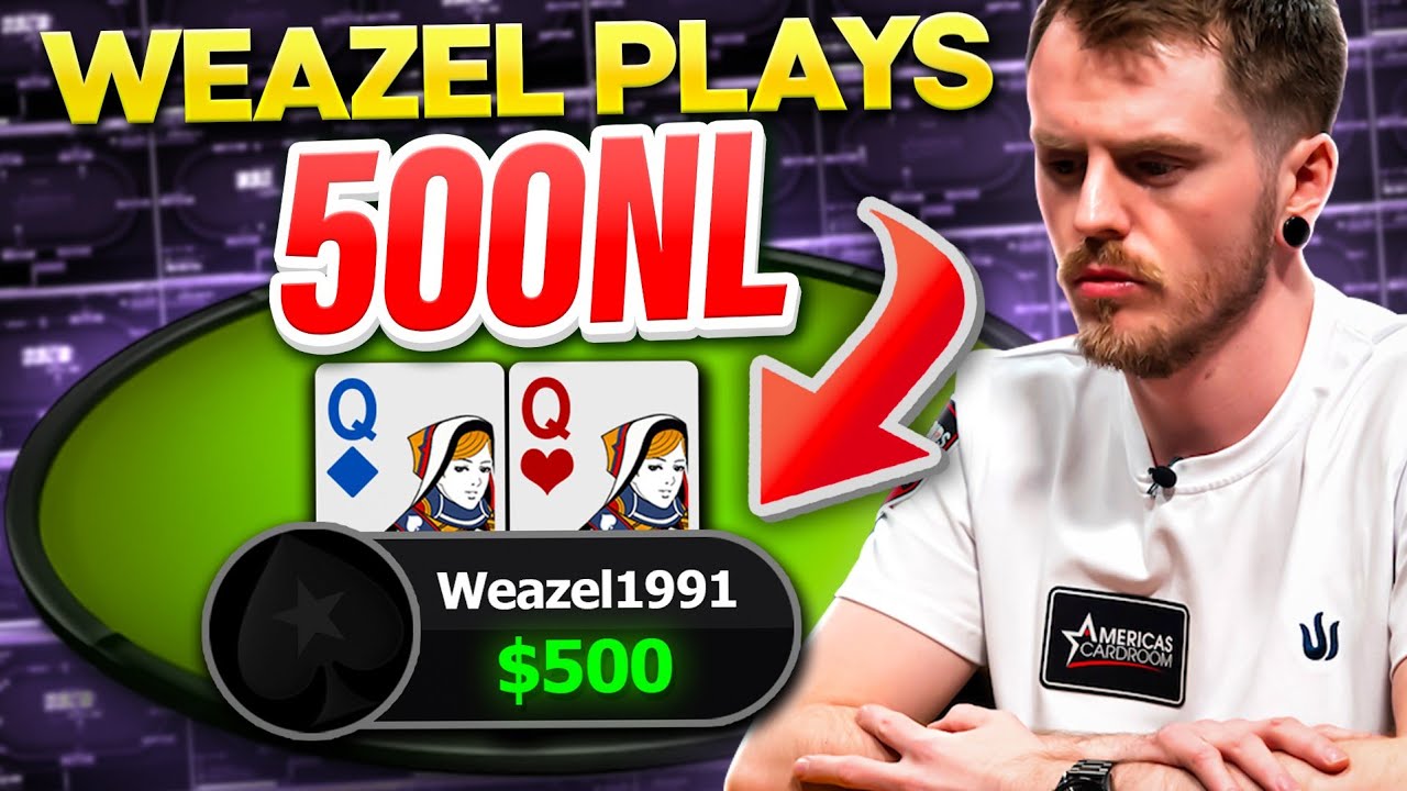 LOSING THOUSANDS With ACES Playing 500-600NL Cash Games