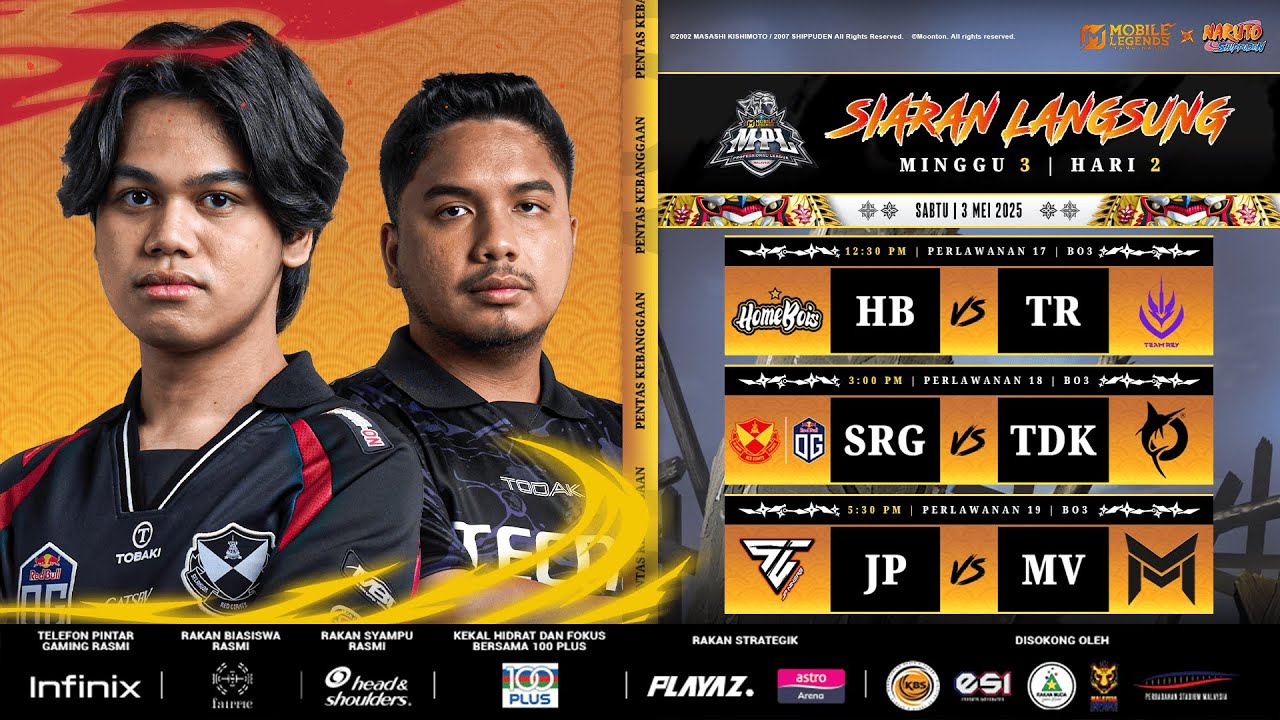[BM] MPL MY Season 15 Minggu 3 Hari 2