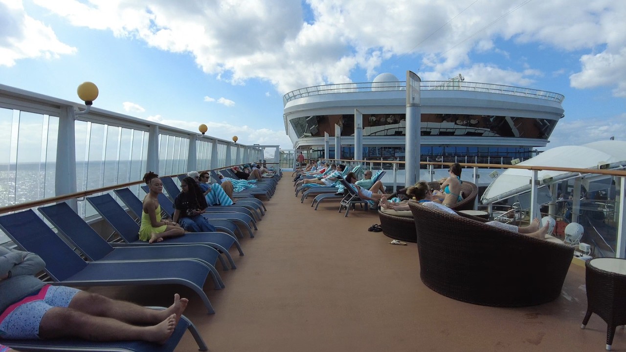 Norwegian Dawn - Sun Deck - Deck 13