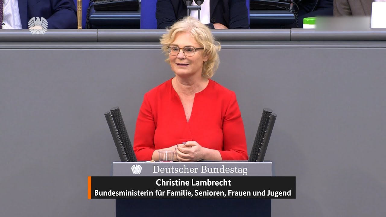 Rede im Bundestag - Christine Lambrecht zum Zweiten Führungspositionen-Gesetz