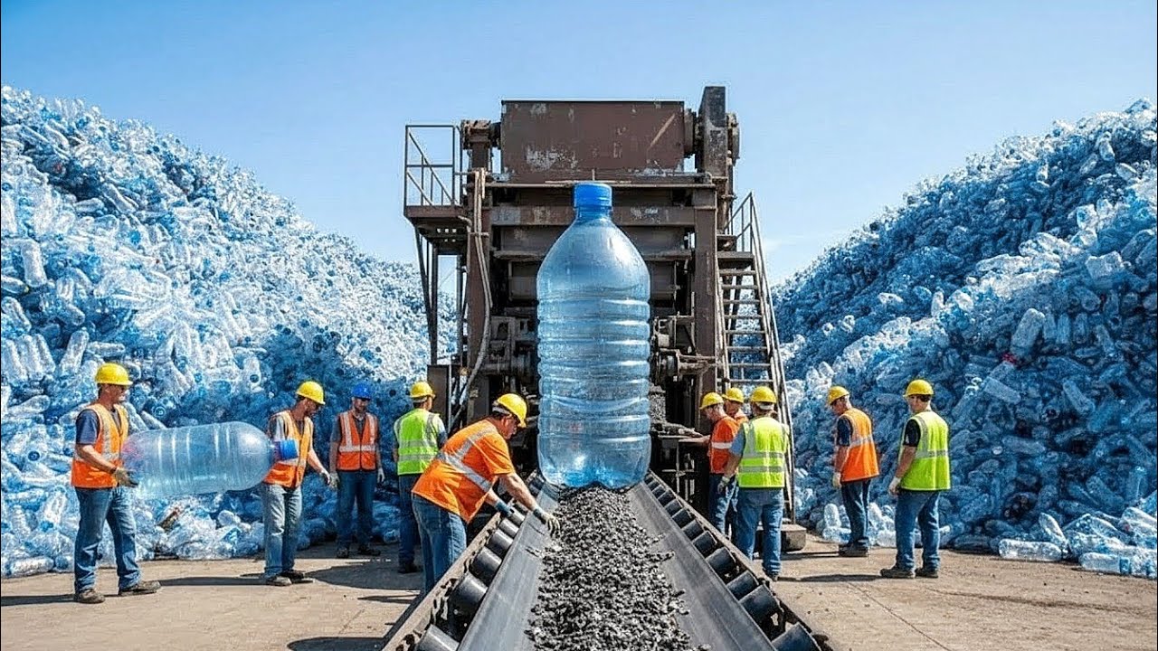 How Plastic Bottles Are Recycled &mdash; Step-by-Step Factory Tour