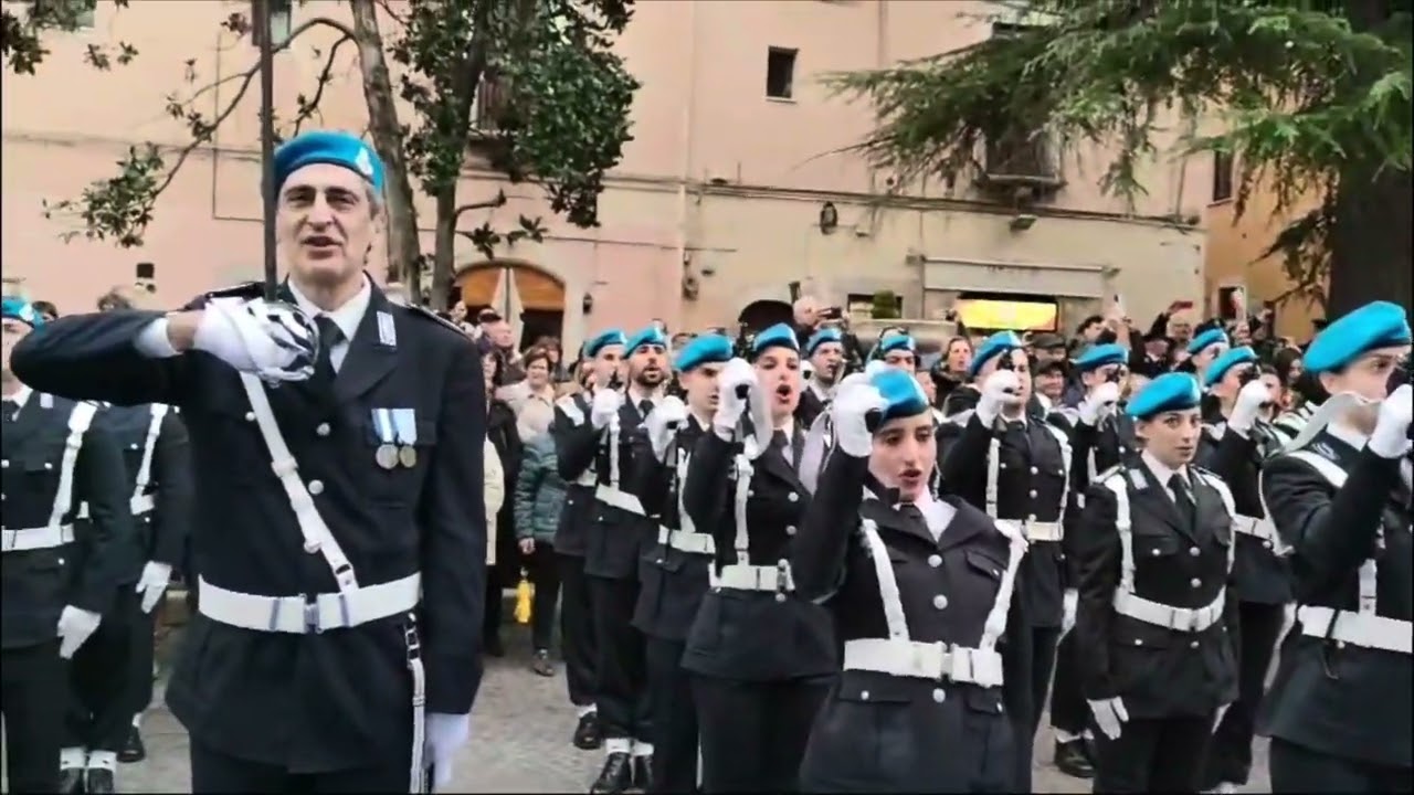 Sulmona, giuramento 184esimo corso agenti di polizia penitenziaria